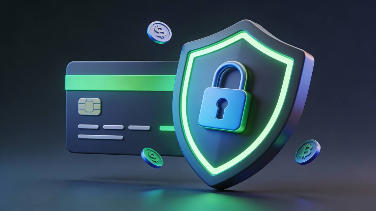 Замок на клавиатуре символизирует безопасность и контроль